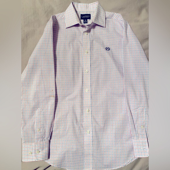 Ralph Lauren Boys Dress shirt - Size 14 - Picture 1 of 5